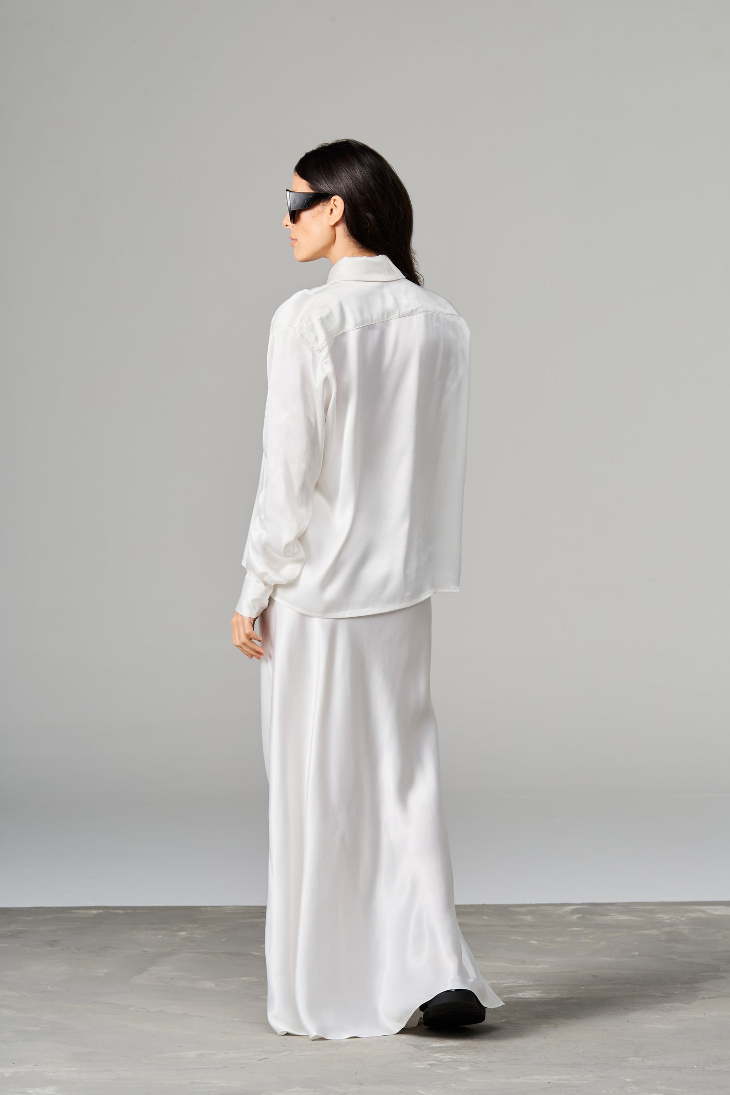 Satin Maxi Skirt