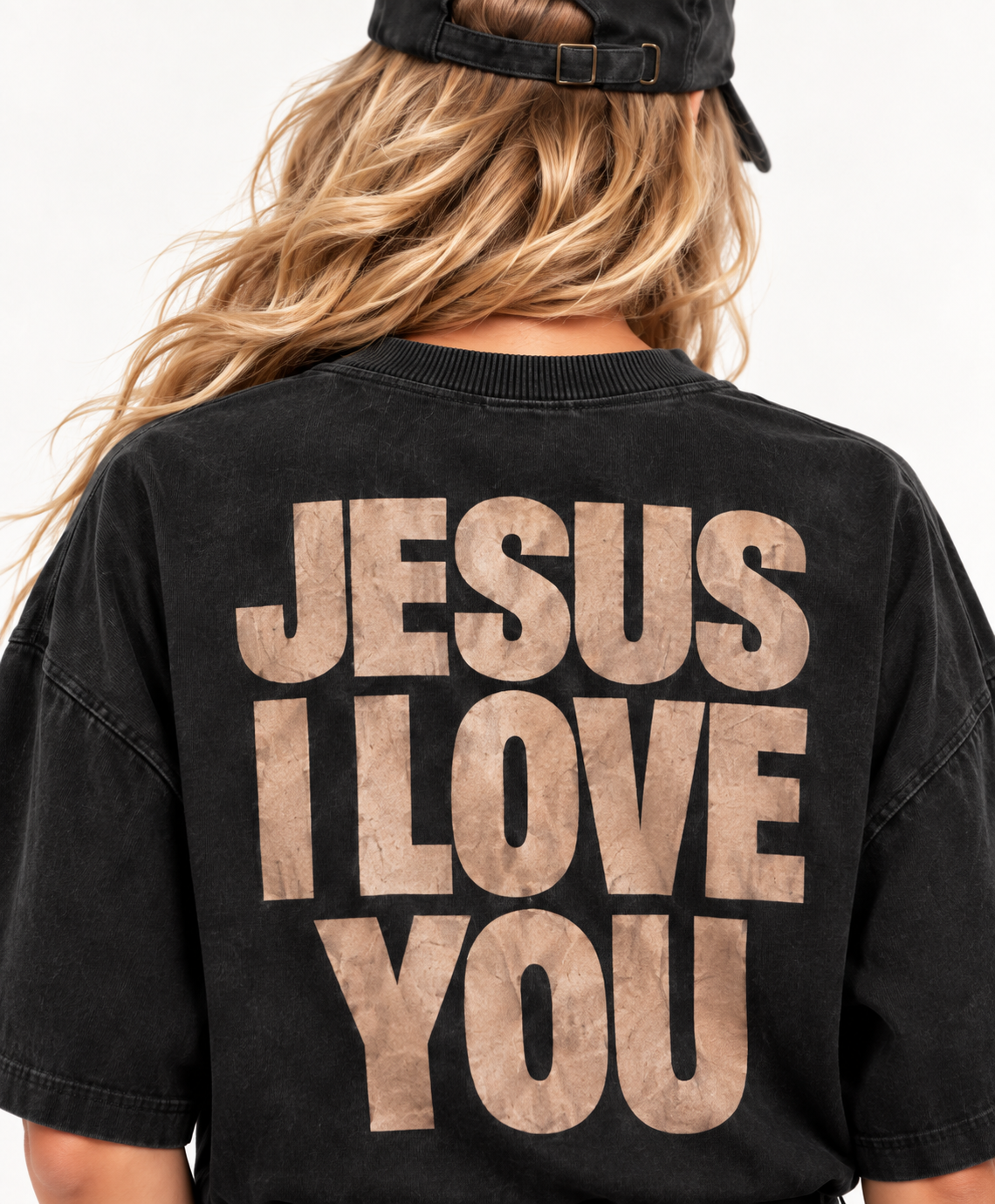 T-shirt JESUS I LOVE YOU (Black)