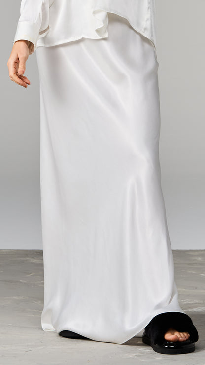 Satin Maxi Skirt